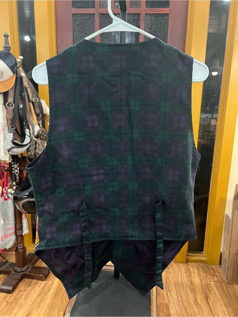 Cambridge Dry Goods Navy Lined Jacket with White Label